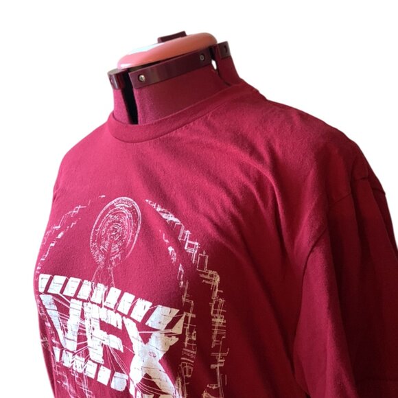 Vintage VFX “Discovery 3” Graphic Tee – Red Unisex T-Shirt – Medium - Picture 4 of 8